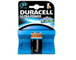 Duracell Ultra Power 9V 1pk