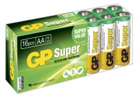 GP Super 15A-2B16 / LR6 / AA Homebox 16-p